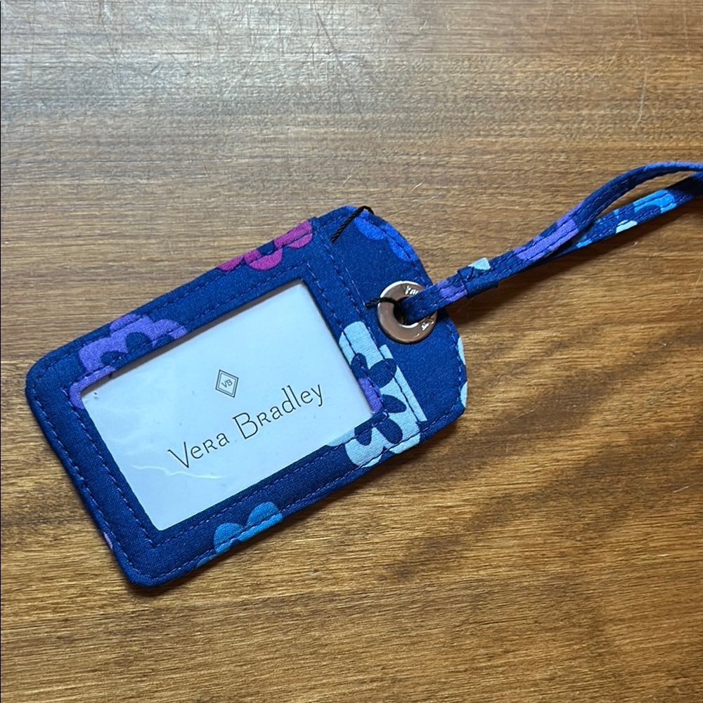 Vera Bradley Ellie Flowers ID Holder